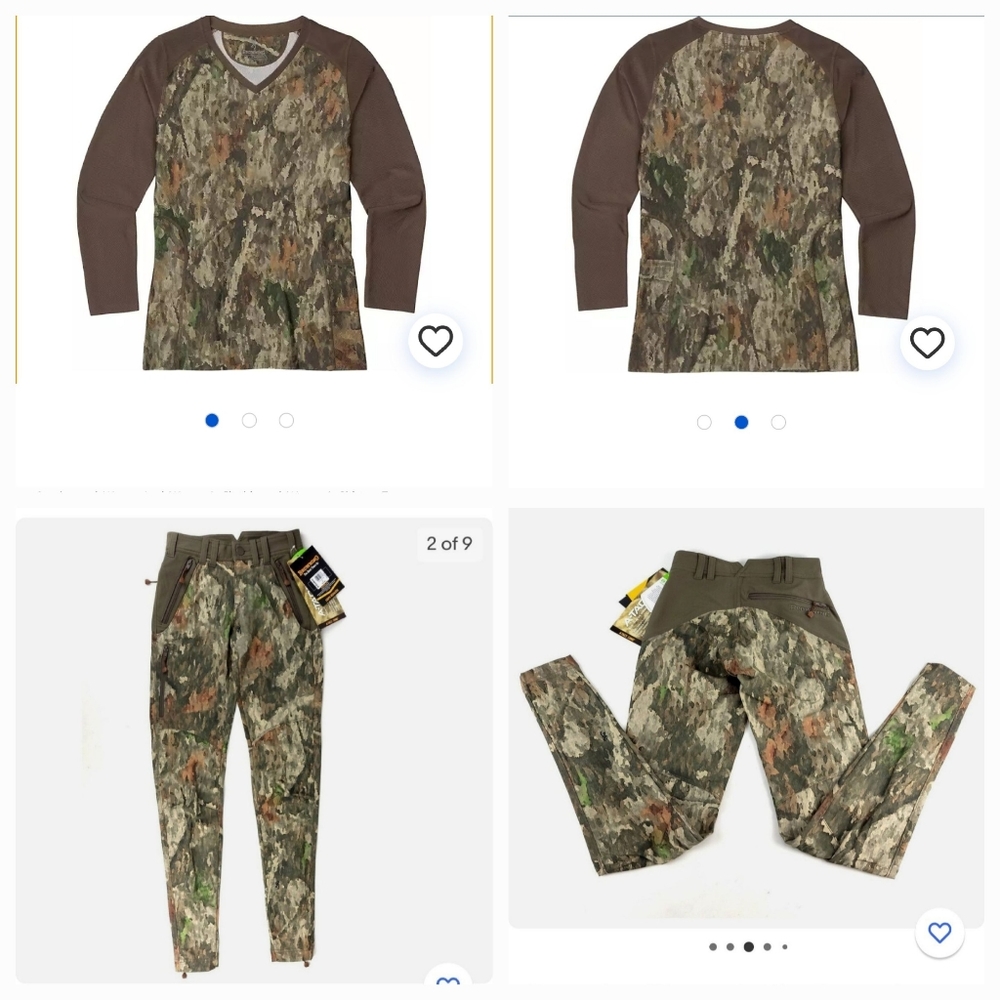 BROWNING A-TACS Field  hunting pants and Shirt Set